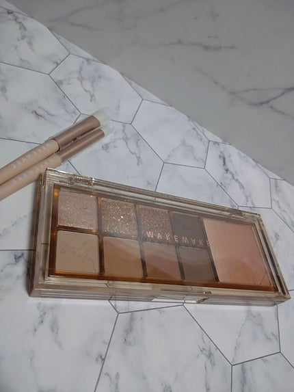 ミックスブラーリングアイパレット/wakemake/マルチパレットを使ったクチコミ(1枚目)