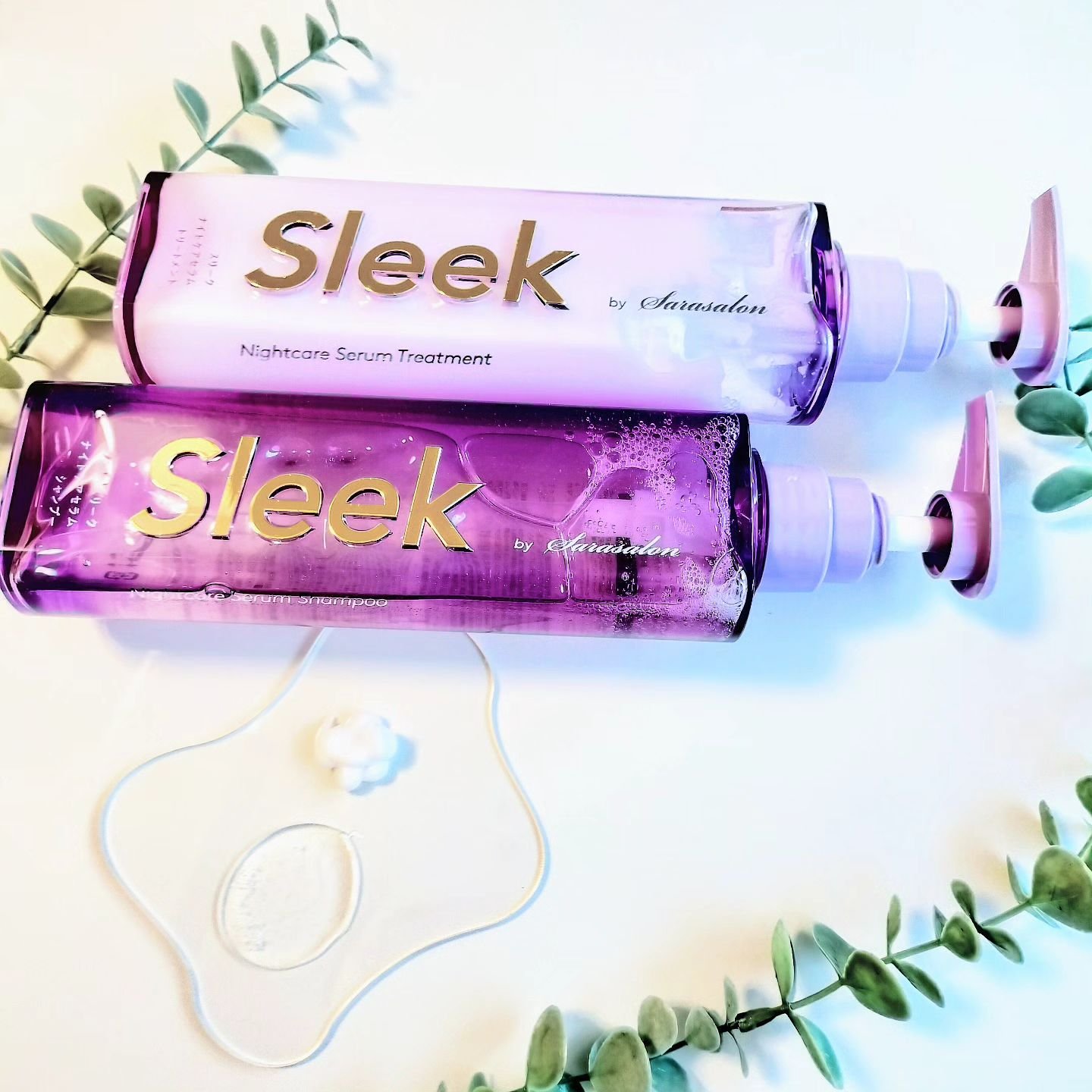 スリークバイサラサロン ナイトケアセラム シャンプー/トリートメント/スリーク by サラサロン/市販シャンプーを使ったクチコミ（3枚目）