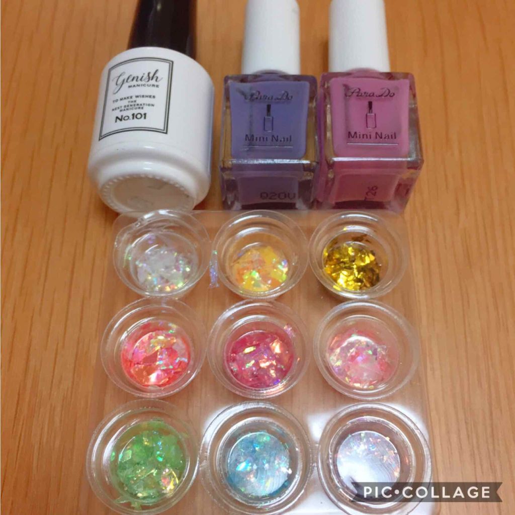 101ネイルグロス/ジーニッシュマニキュア/ジェルネイルを使ったクチコミ(2枚目)