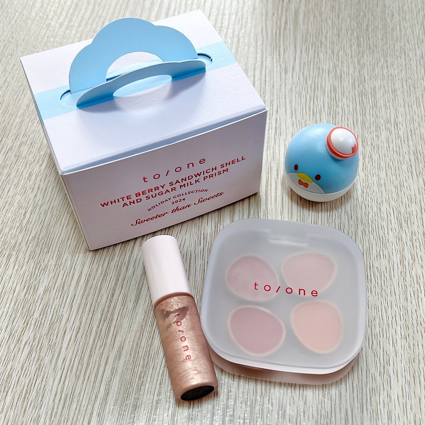 トーン ペタル フロート アイパレット/to/one/アイシャドウパレットを使ったクチコミ(1枚目)