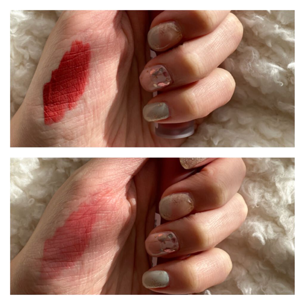 オールタイム ムード ベルベットティント/saat insight/リップティントを使ったクチコミ（2枚目）