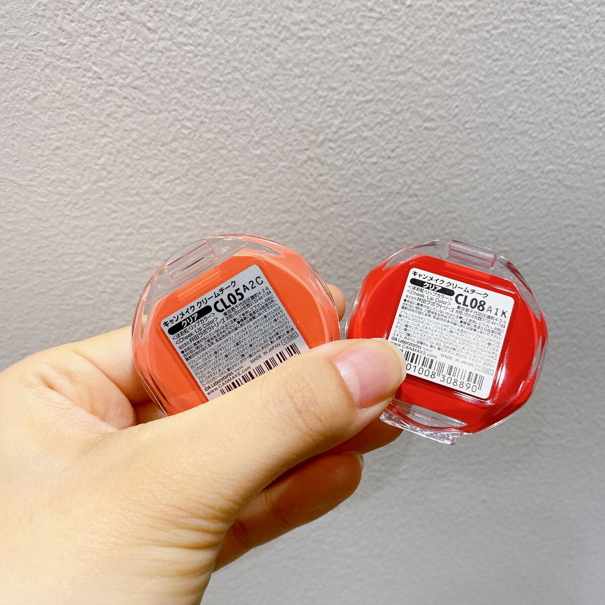 クリームチーク(クリアタイプ)/キャンメイク/ジェル・クリームチークを使ったクチコミ(7枚目)