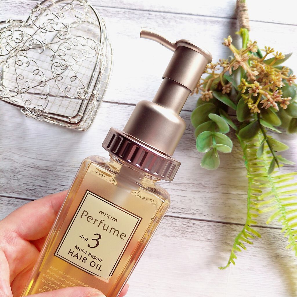 モイストリペア ヘアオイル/mixim Perfume/ヘアオイルを使ったクチコミ(3枚目)