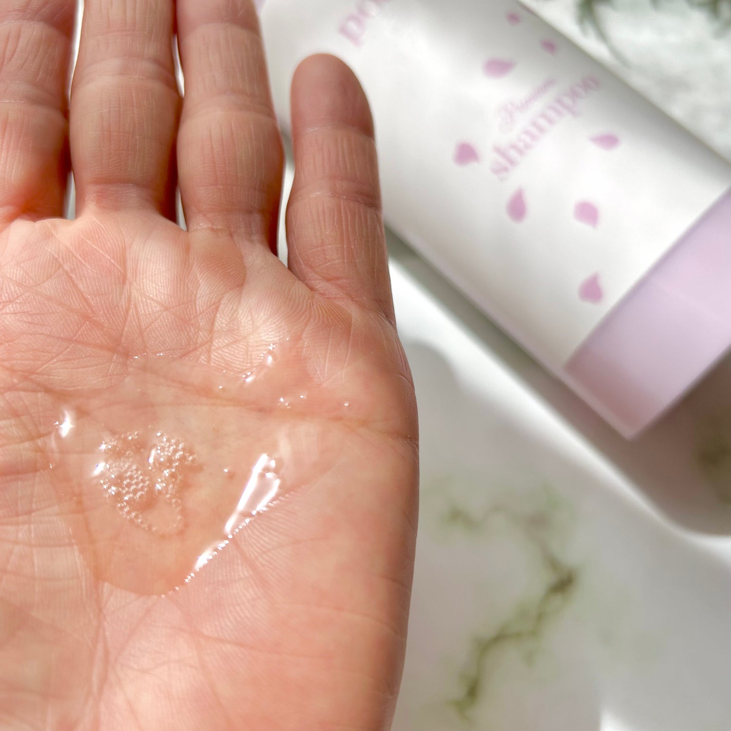 ポスプ プレミアムシャンプー/プレミアムトリートメント/posup/市販シャンプーを使ったクチコミ(3枚目)