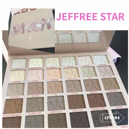 ORGY EYESHADOW PALETTE BUNDLE/Jeffree Star Cosmetics/アイシャドウパレットを使ったクチコミ(1枚目)