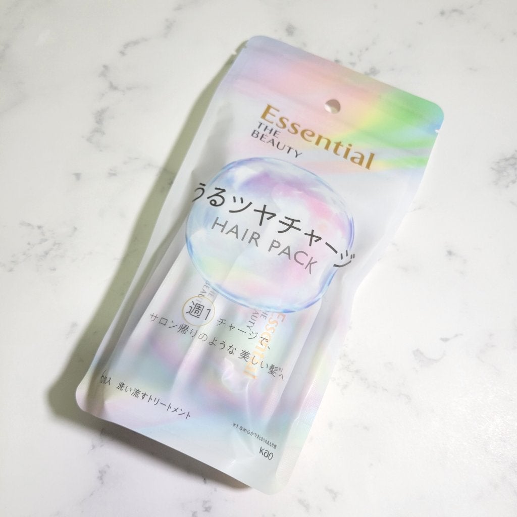 ザビューティ うるツヤチャージヘアパック/エッセンシャル/ヘアマスク・ヘアパックを使ったクチコミ(6枚目)