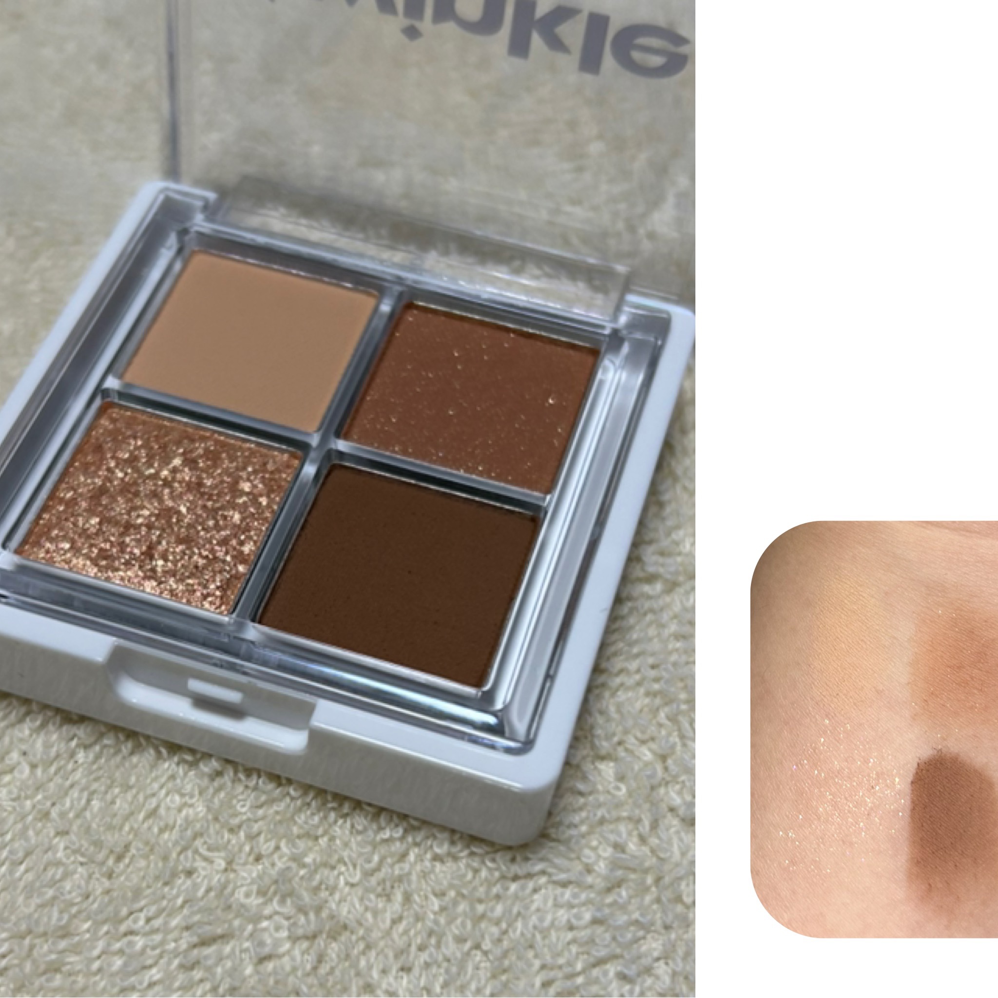 グリッターレイヤリングアイシャドウパレット/TWINKLE POP/アイシャドウパレットを使ったクチコミ（2枚目）