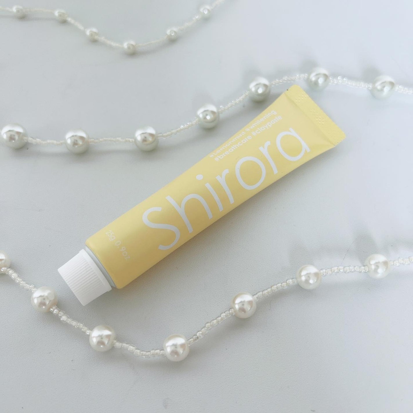 シローラクレイホワイトニングミニ3本セット(レモン&ジャスミン&ベリー)/Shirora/歯磨き粉を使ったクチコミ(2枚目)