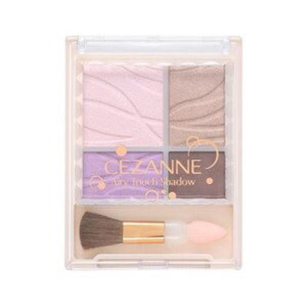 エアリータッチシャドウ/CEZANNE/アイシャドウパレットを使ったクチコミ(1枚目)