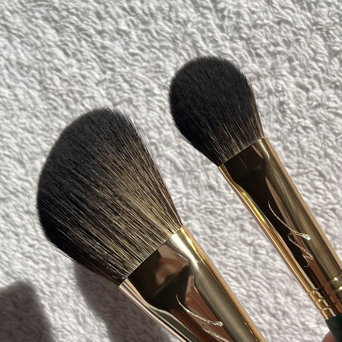 okhee フェイスパウダーブラシ/SOOA DOR/メイクブラシを使ったクチコミ(3枚目)