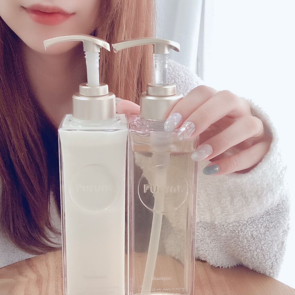 プルント モイストリッチ美容液シャンプー／モイストリッチリペア美容液トリートメント/Purunt./市販シャンプーを使ったクチコミ（1枚目）