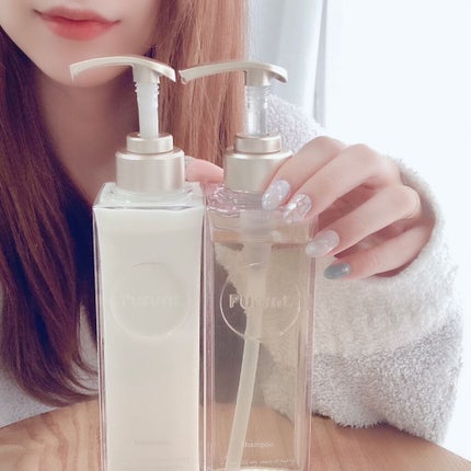 プルント モイストリッチ美容液シャンプー/モイストリッチリペア美容液トリートメント/Purunt./市販シャンプーを使ったクチコミ(1枚目)