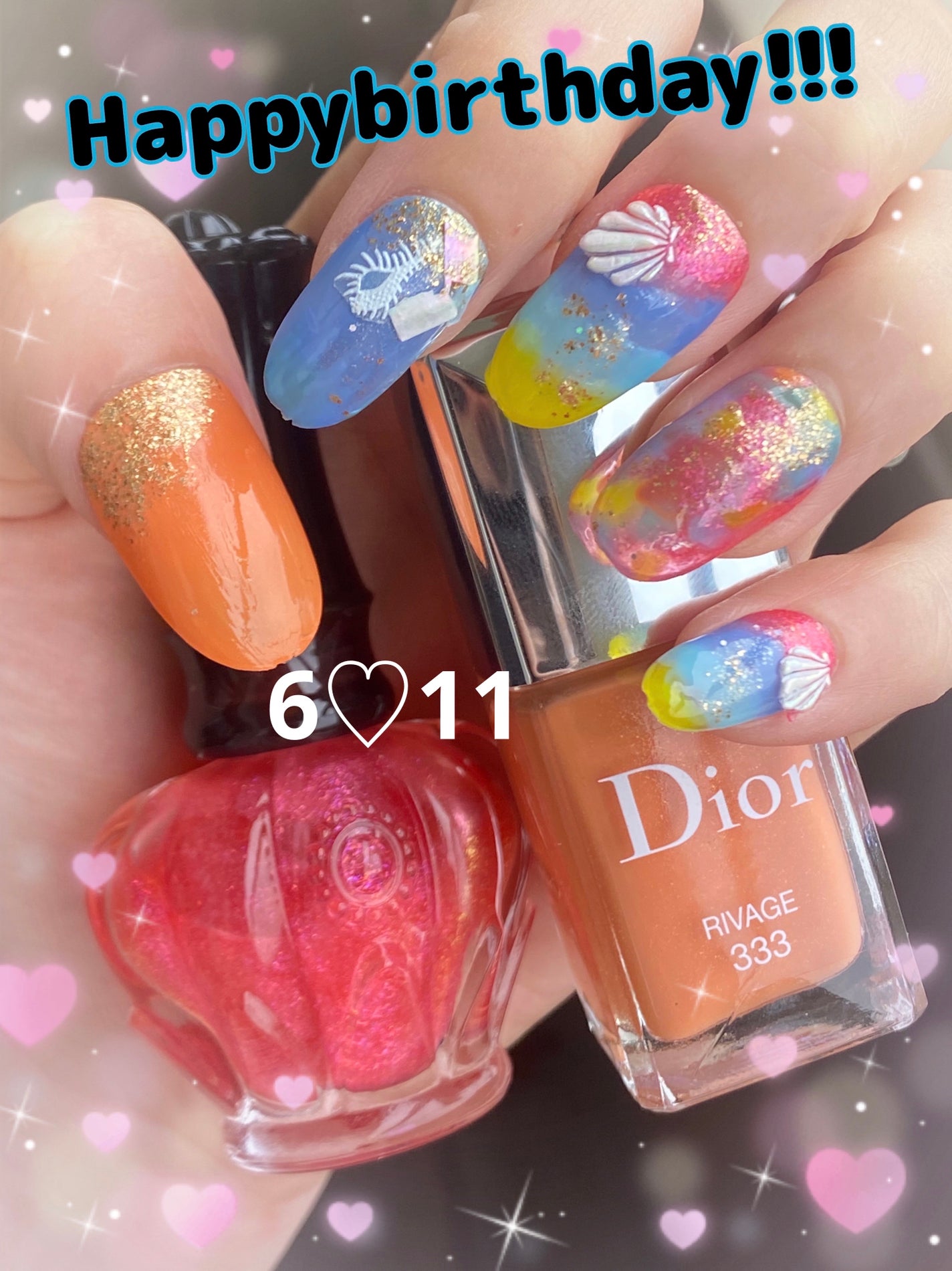 ディオール ヴェルニ/Dior/マニキュアを使ったクチコミ(1枚目)