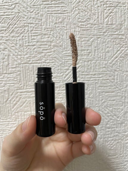 カラーマスカラ/sopo/マスカラを使ったクチコミ(1枚目)