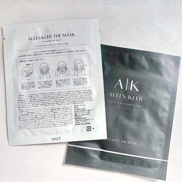 THE MASK/ALLES KLER/シートマスク・パックを使ったクチコミ（2枚目）