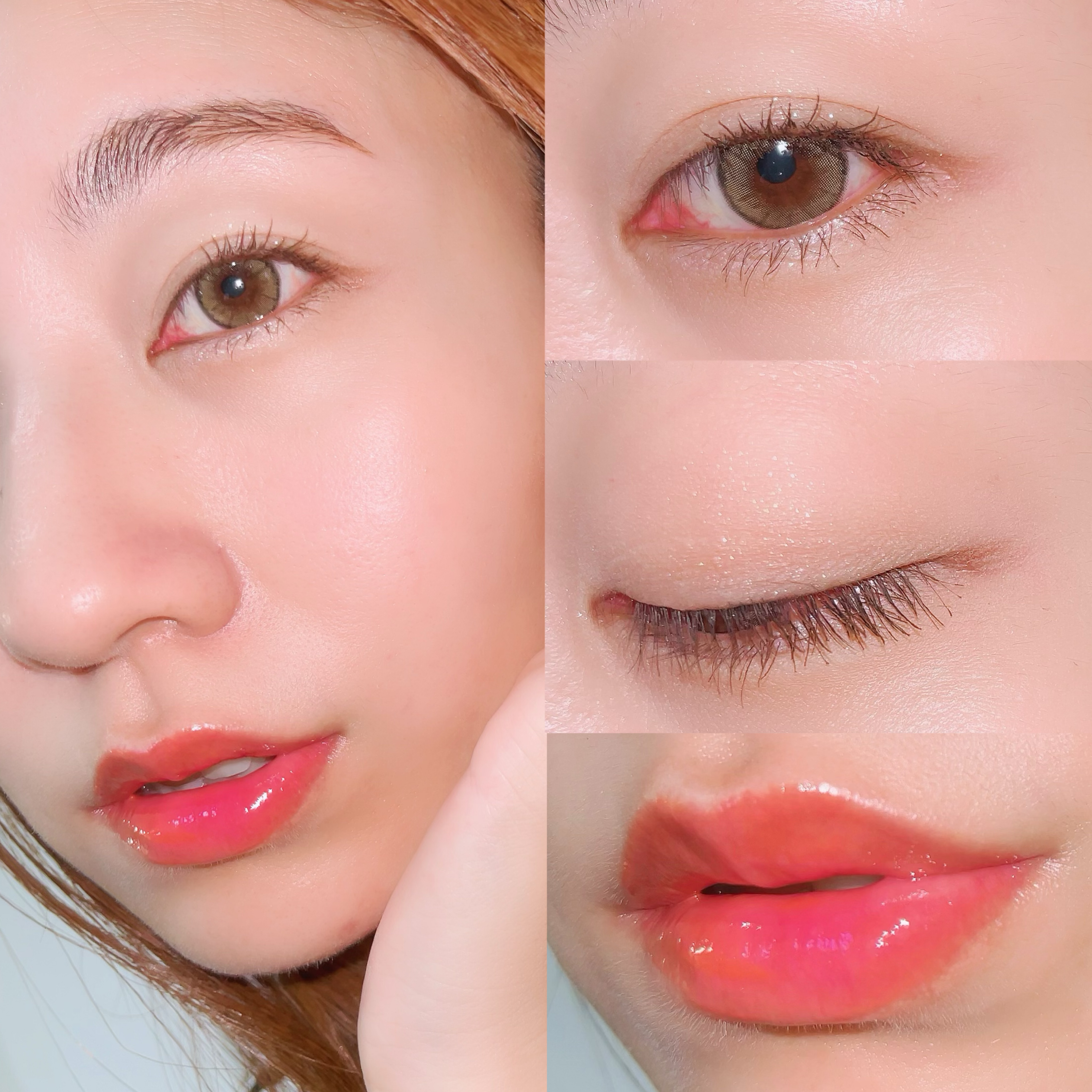 LIP PLUMPER GLAZE TINT/ROJEV/口紅を使ったクチコミ（2枚目）