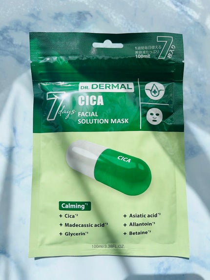 7days フェイシャルソリューションマスク シカ/Dr.DERMAL/シートマスク・パックを使ったクチコミ(1枚目)