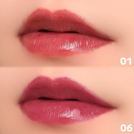 ラスターグロウティント/NEUFIL/リップティントを使ったクチコミ(3枚目)