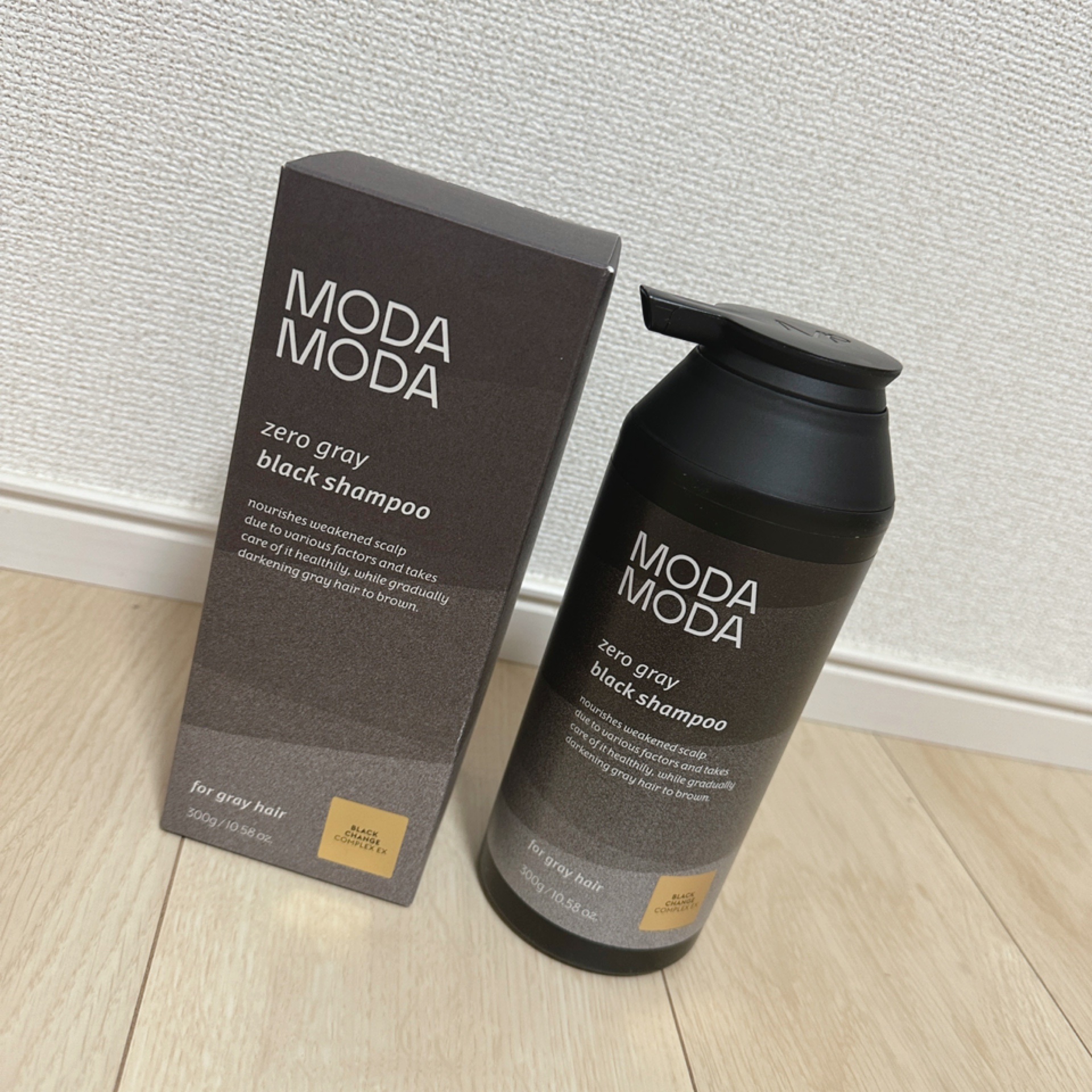 モダモダゼログレイシャンプー/MODAMODA/市販シャンプーを使ったクチコミ（1枚目）