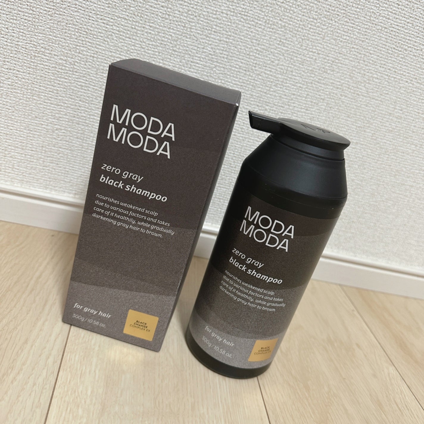 モダモダゼログレイシャンプー/MODAMODA/市販シャンプーを使ったクチコミ(1枚目)