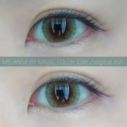 MELANGE 1day/MELANGE BY MAGICCOLOR/ワンデー(1DAY)カラコンを使ったクチコミ(1枚目)
