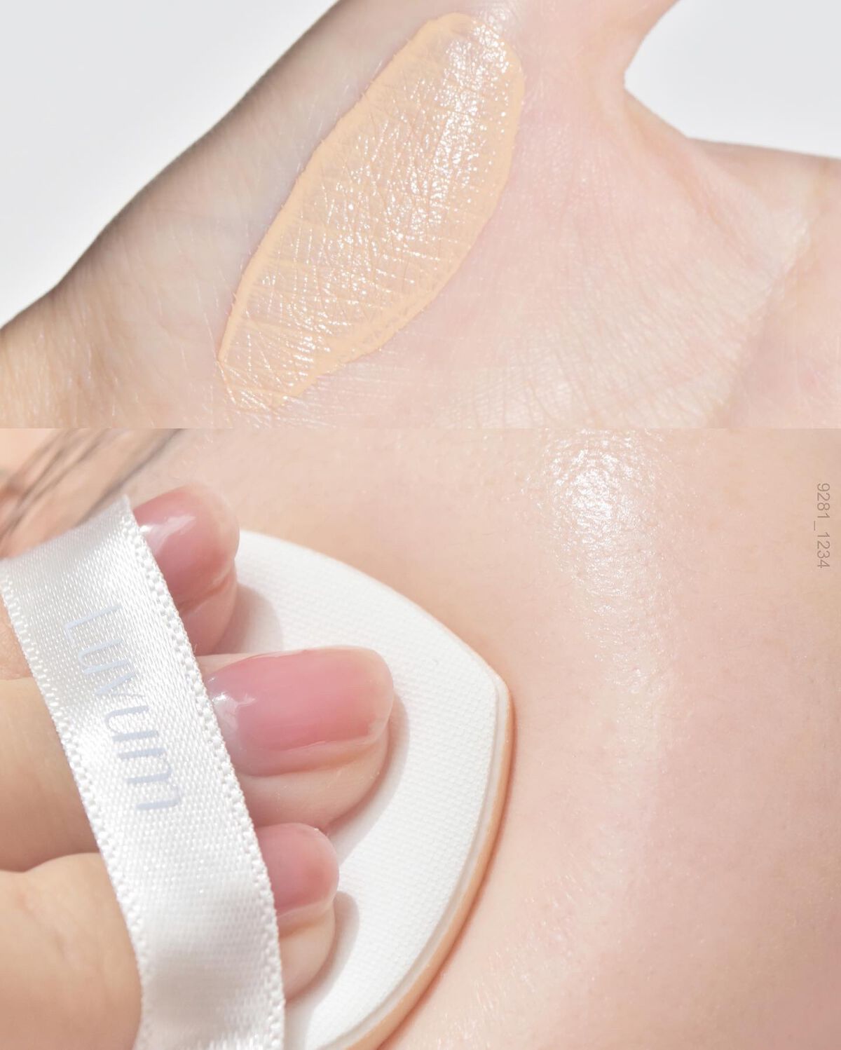 モイスチャーグロウクッションファンデ SPF50+ PA+++/Luvum/クッションファンデーションを使ったクチコミ(3枚目)