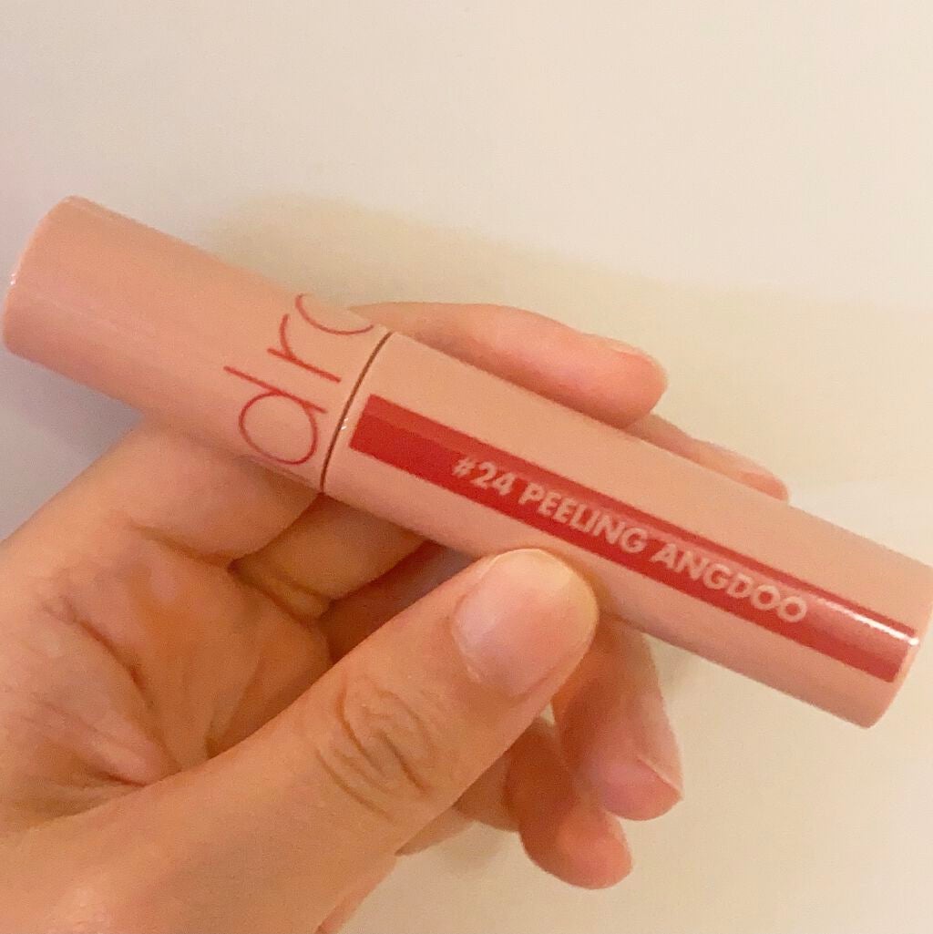 ジューシーラスティングティント/rom&nd/リップティントを使ったクチコミ(2枚目)