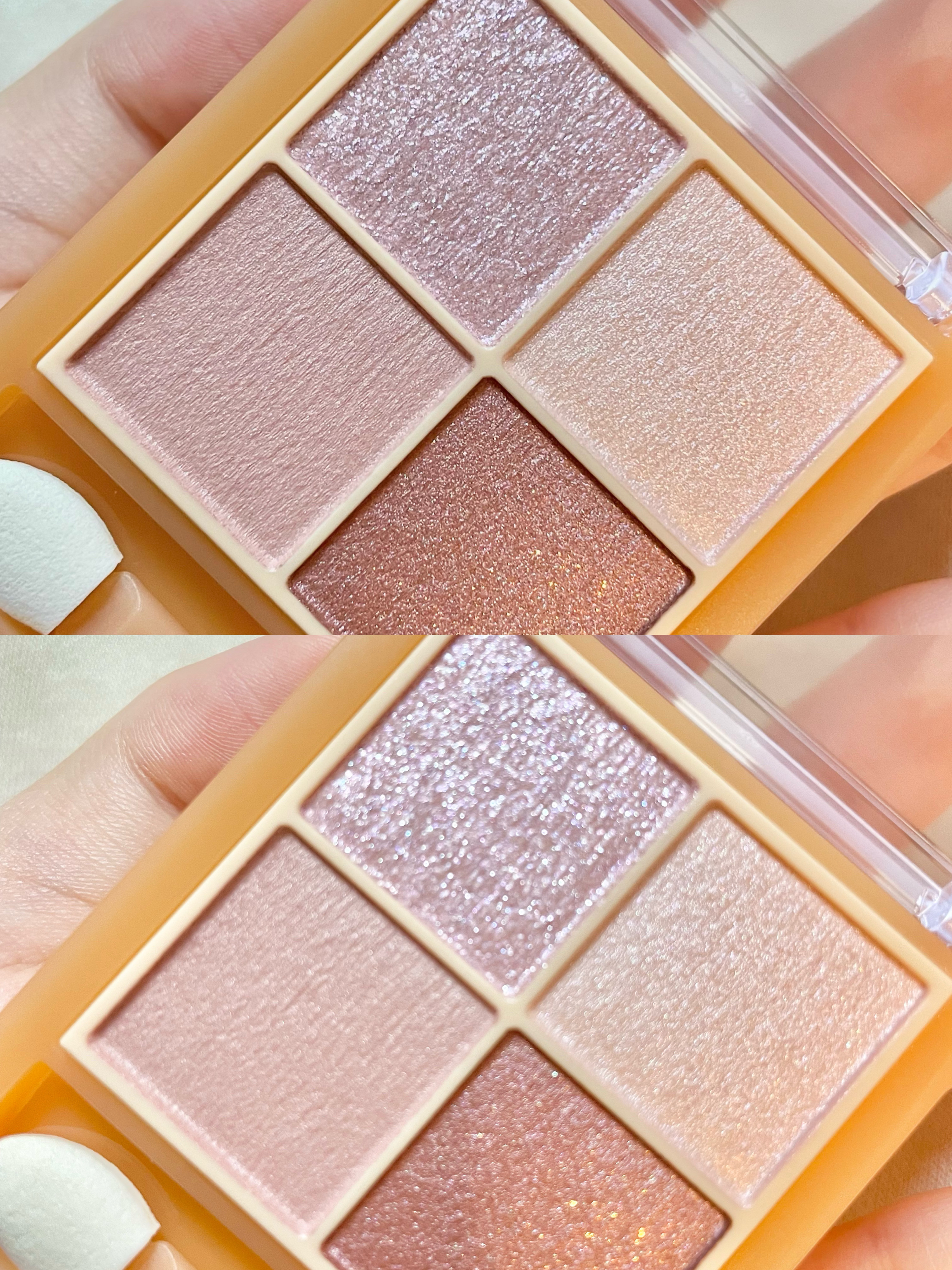 ベージュトーンアイシャドウ/CEZANNE/アイシャドウパレットを使ったクチコミ（2枚目）