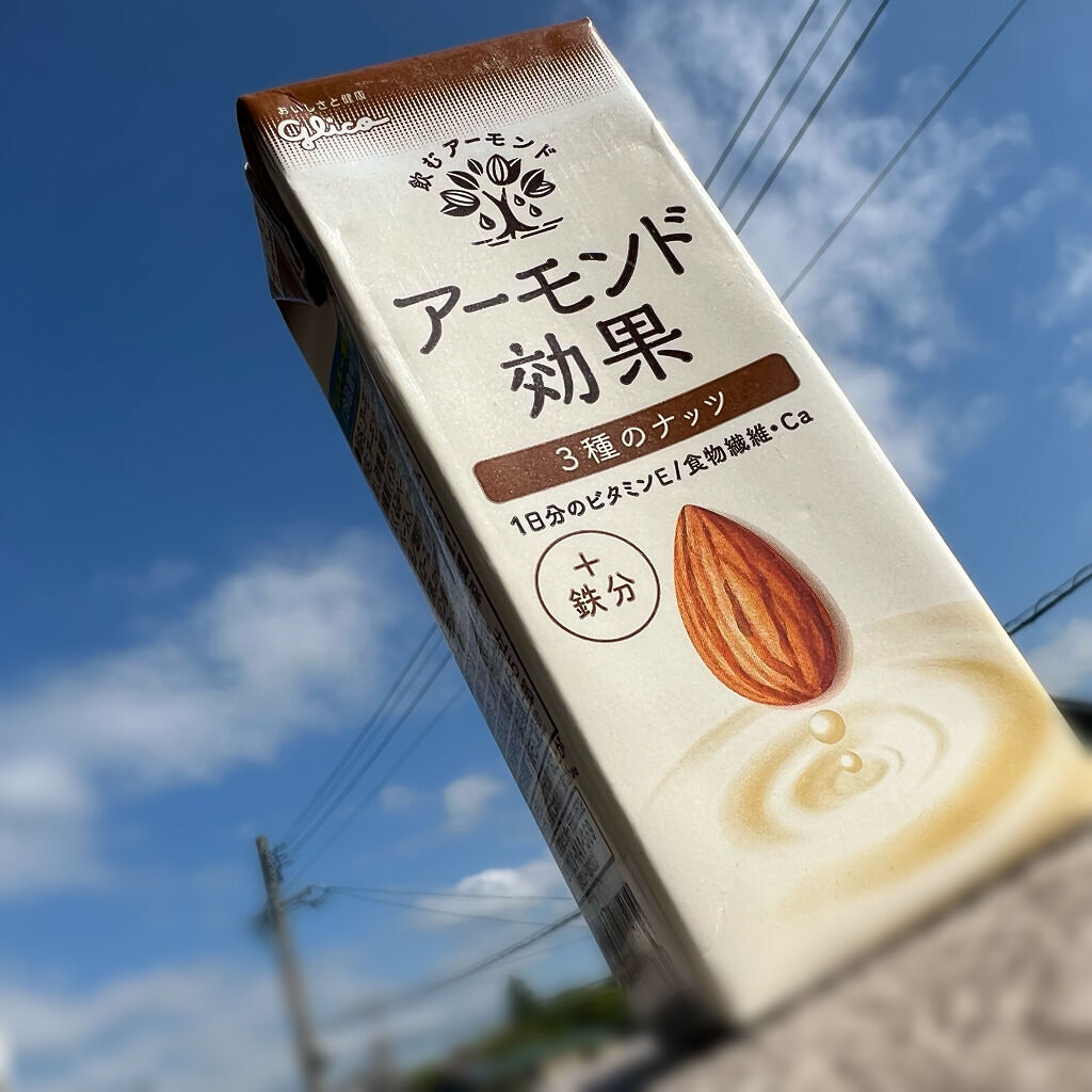 アーモンド効果 香ばしコーヒー 200ml/グリコ/オーツ・アーモンドミルクを使ったクチコミ（1枚目）