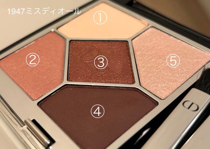 【旧】サンク クルール クチュール/Dior/アイシャドウパレットを使ったクチコミ(1枚目)