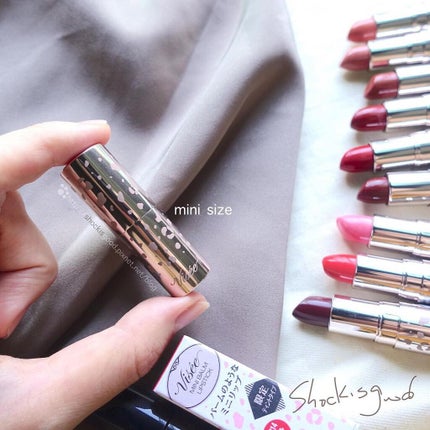 Shockisgood_in_Taiwan on LIPS 「Visee的唇膏有進步耶!今年推出的迷你口紅「渲光小唇膏」妝感..」(5枚目)