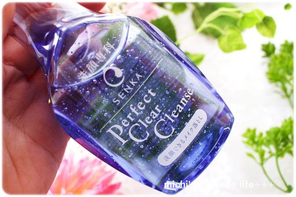 洗顔専科　パーフェクトクリアクレンズ/SENKA（専科）/クレンジングジェルを使ったクチコミ（2枚目）