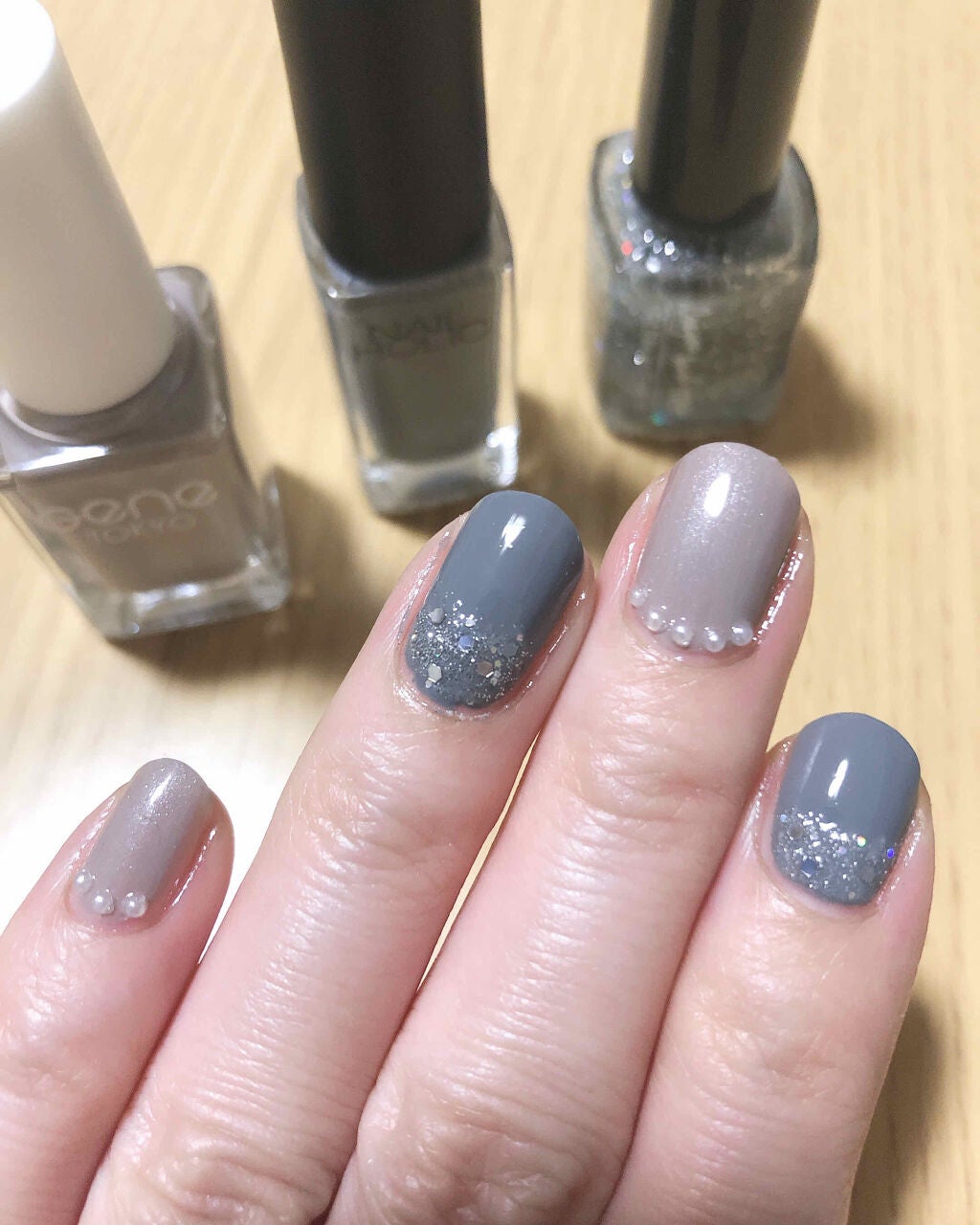 gene TOKYO ネイル/DAISO/マニキュアを使ったクチコミ(2枚目)