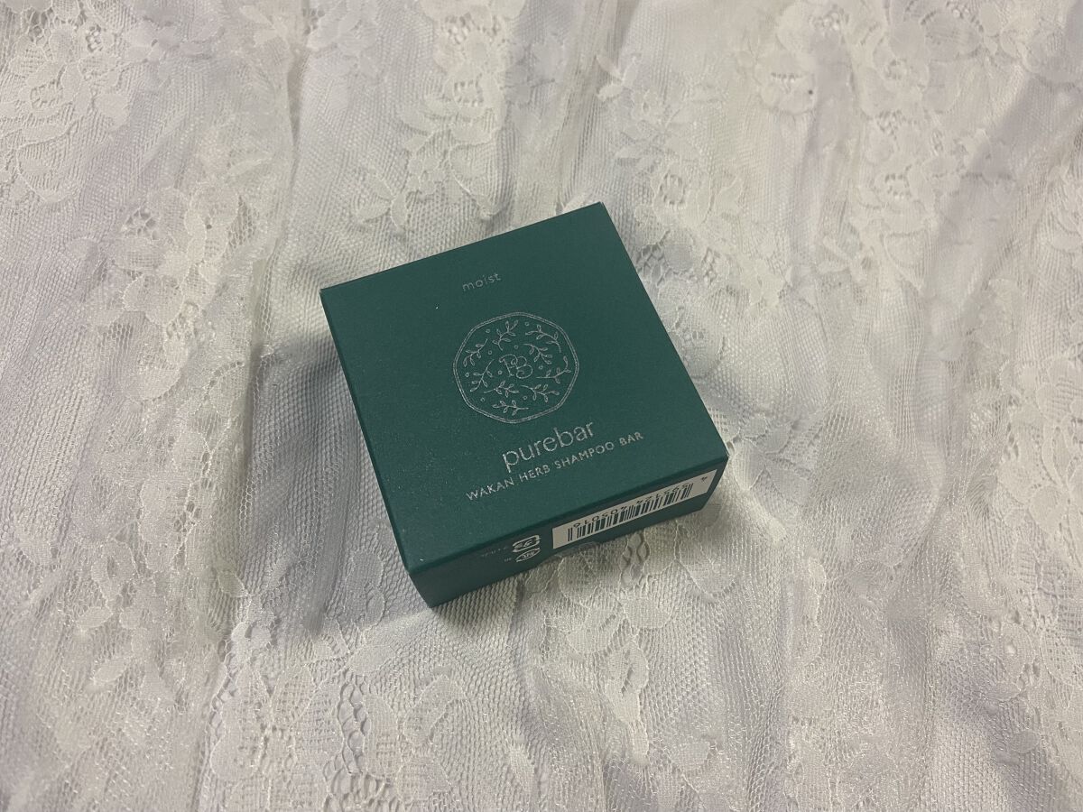 ピュアバー 和漢ハーブシャンプーバー モイスト/purebar/市販シャンプーを使ったクチコミ（1枚目）