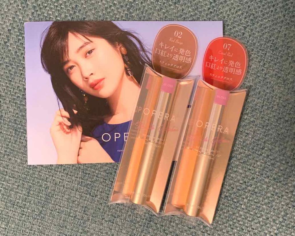 オペラ シアーリップカラー RN/OPERA/リップグロスを使ったクチコミ(1枚目)