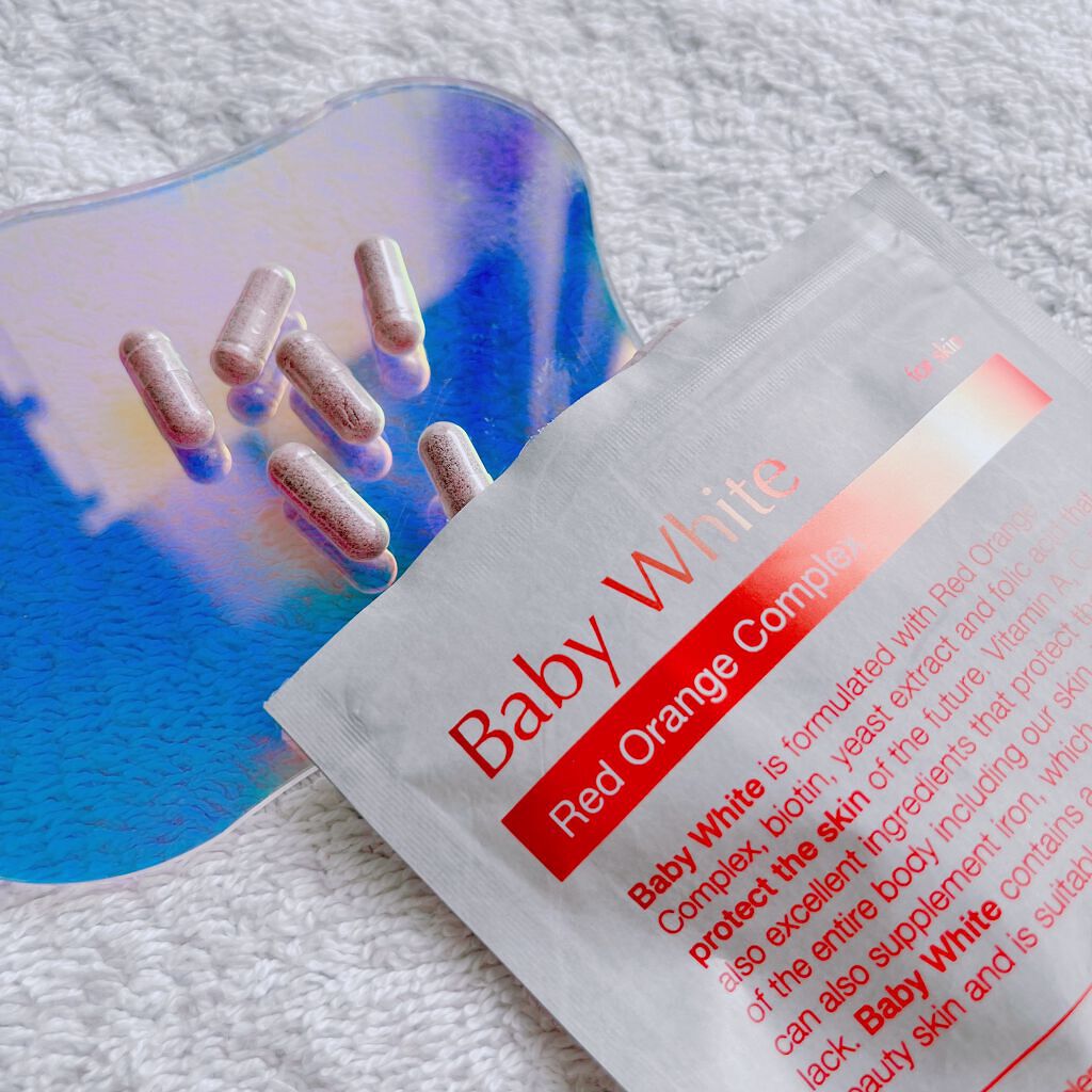 Baby White 60粒/renaTerra/美容サプリメントを使ったクチコミ(3枚目)