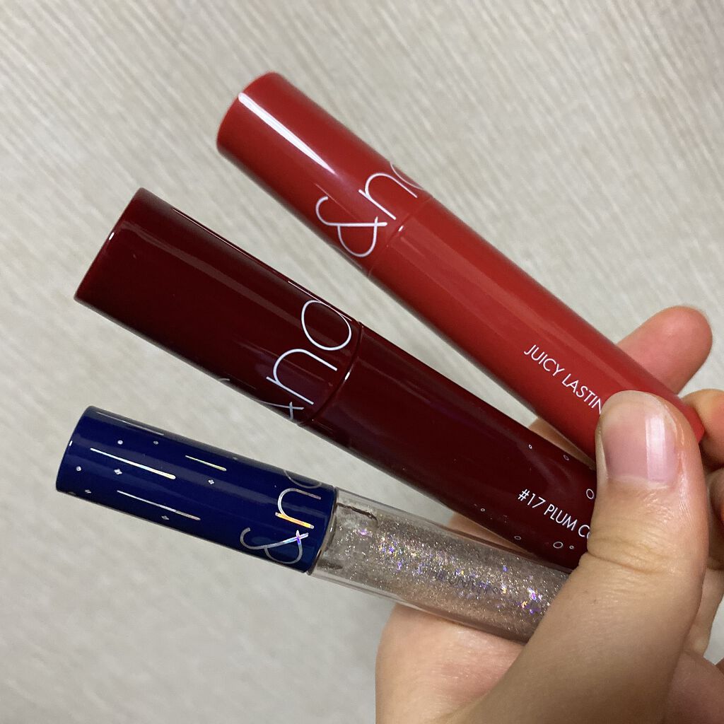 ジューシーラスティングティント/rom&nd/リップティントを使ったクチコミ(1枚目)