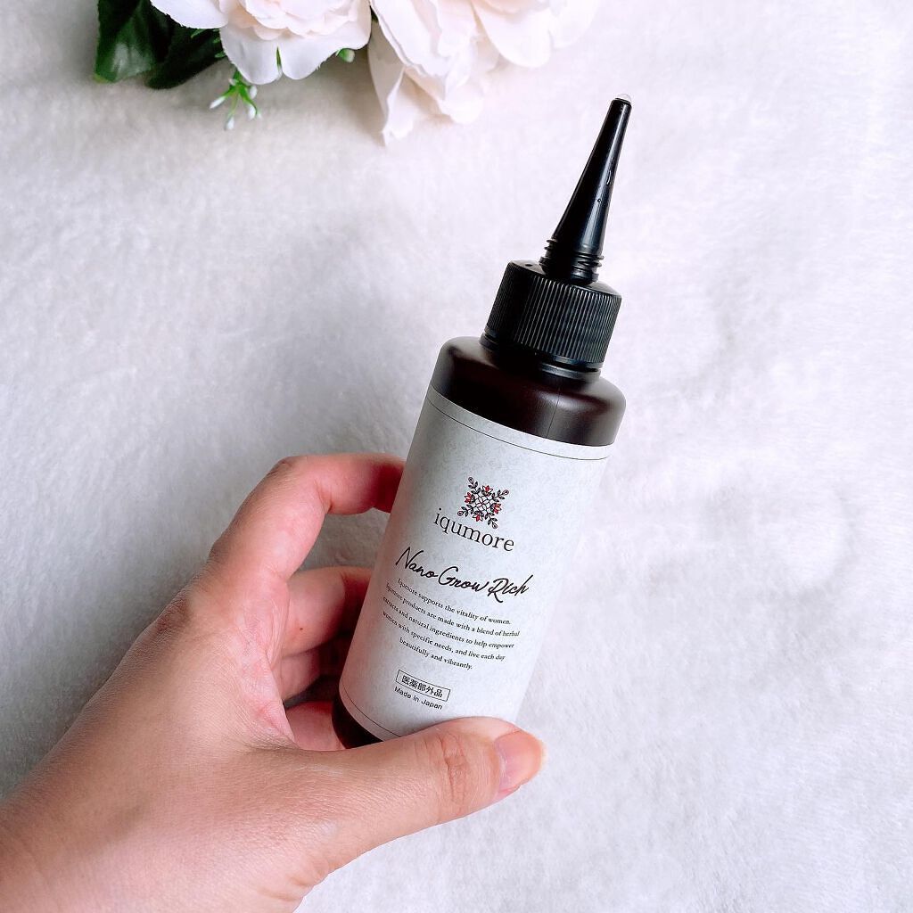 ナノグロウリッチ/iqumore/頭皮ローションを使ったクチコミ(2枚目)