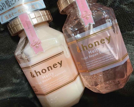 &honey Melty モイストリペア シャンプー1.0/モイストリペア ヘアトリートメント2.0/&honey/市販シャンプーを使ったクチコミ(1枚目)