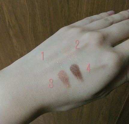 スキニーリッチシャドウ/excel/アイシャドウパレットを使ったクチコミ(4枚目)