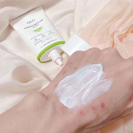 グリーンマイルドアップサンプラス/Dr.G/日焼け止めクリームを使ったクチコミ(8枚目)