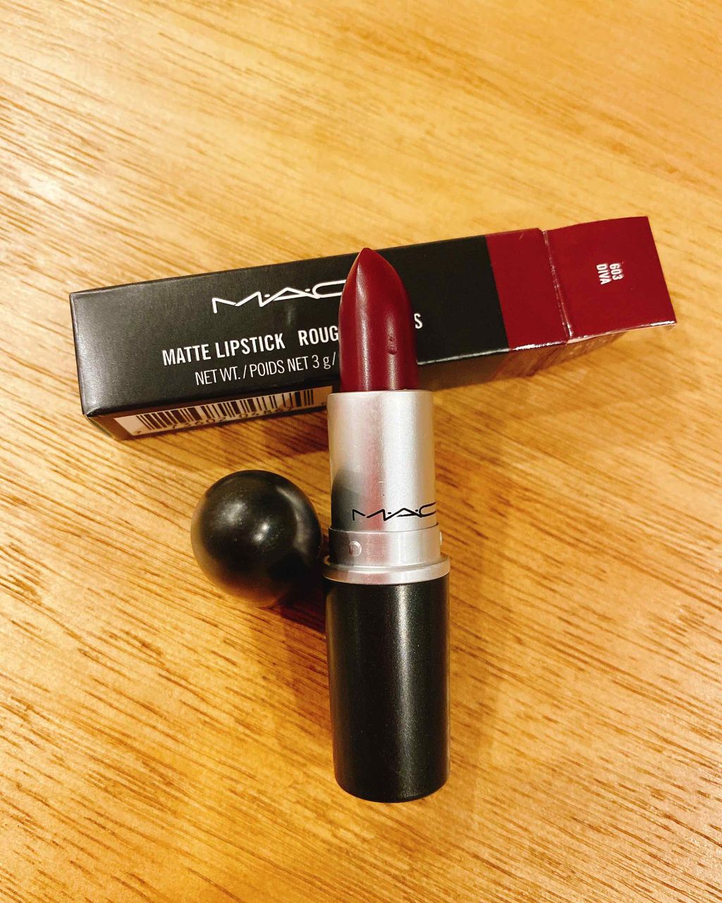 リップスティック ディーバ/M・A・C/口紅を使ったクチコミ（1枚目）