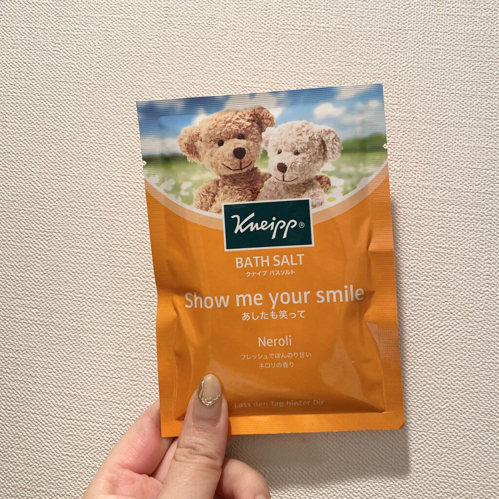 クナイプ バスソルト ネロリの香り/クナイプ/無機塩系入浴剤を使ったクチコミ（1枚目）