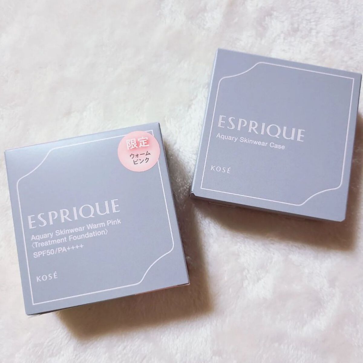 アクアリースキンウェア ケース/ESPRIQUE/クッションファンデーションを使ったクチコミ（2枚目）