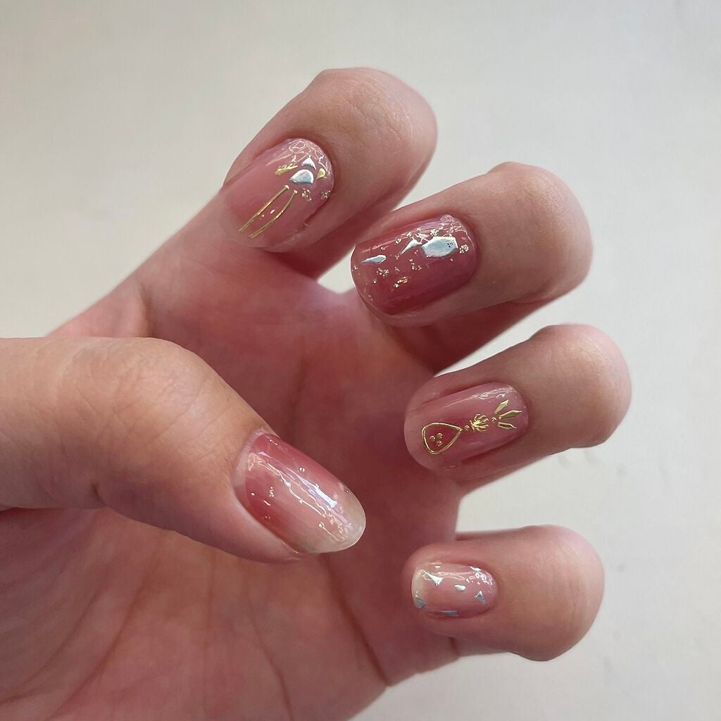 カラフルネイルズ/キャンメイク/マニキュアを使ったクチコミ(5枚目)