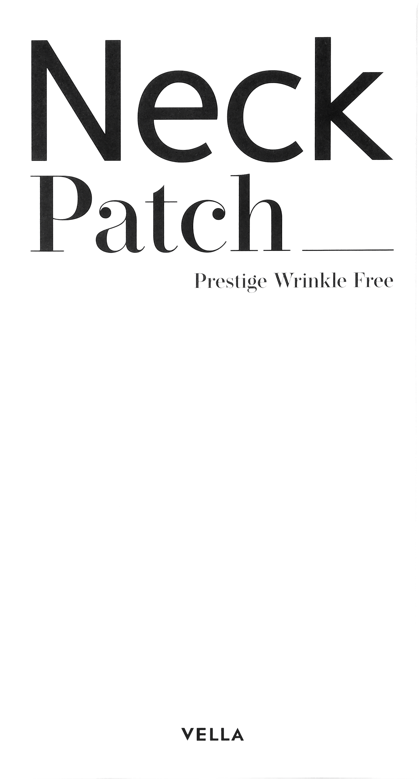 ベラ ネックパッチ VELLA