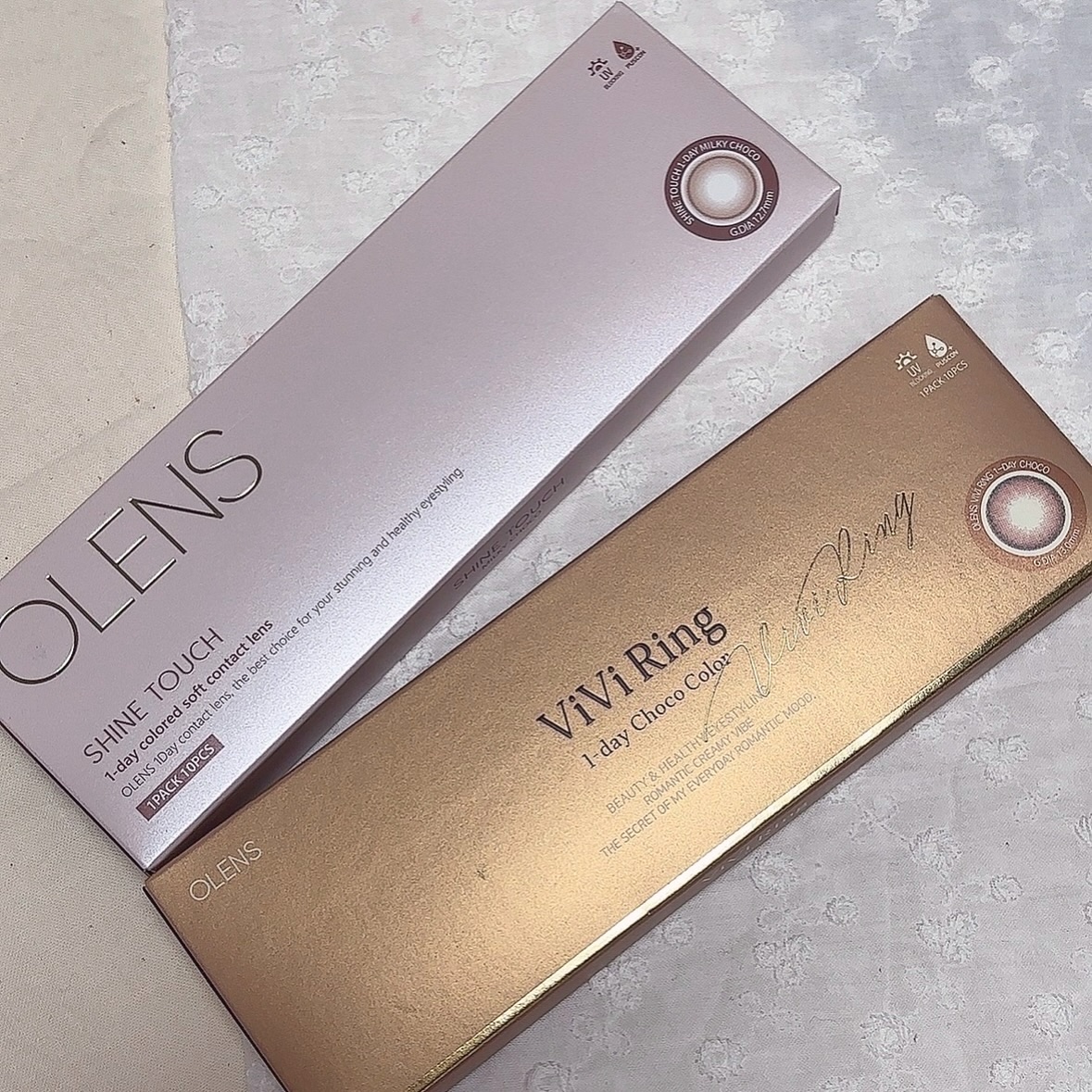 ViVi Ring 1day/OLENS/ワンデー（１DAY）カラコンを使ったクチコミ（3枚目）