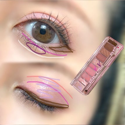 プレイカラー アイシャドウ/ETUDE/アイシャドウパレットを使ったクチコミ(2枚目)