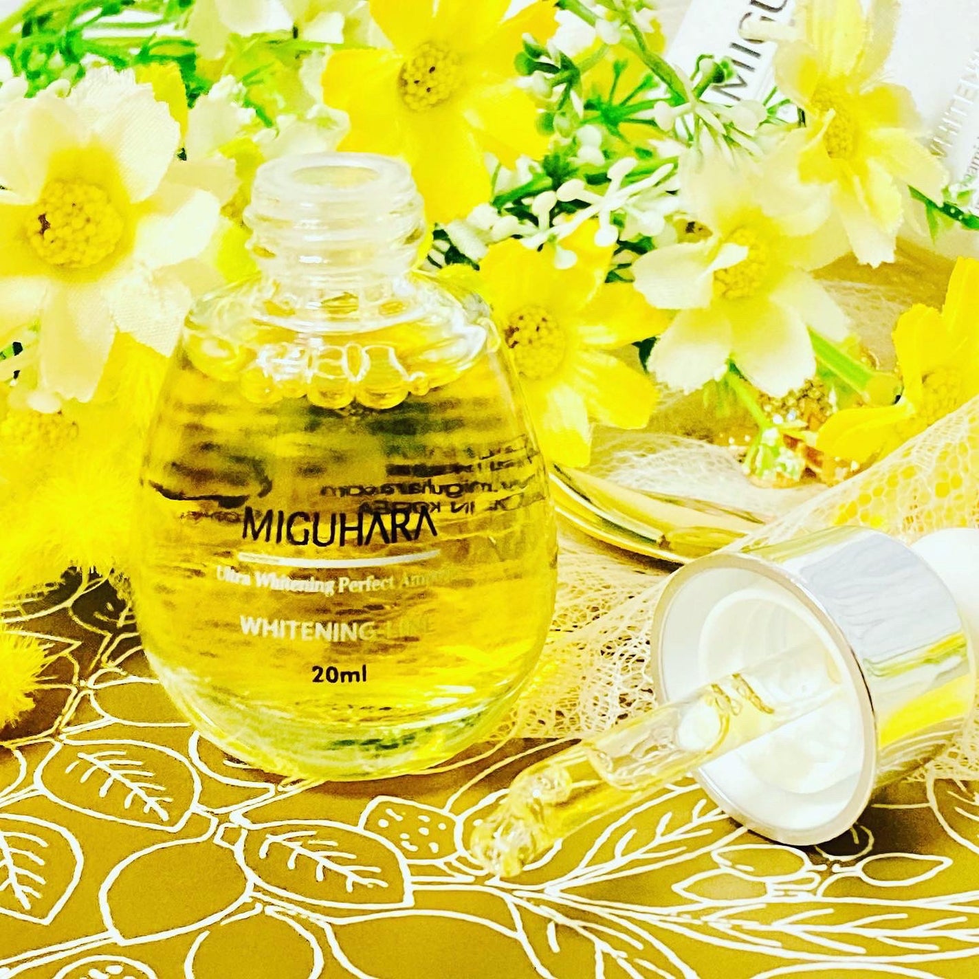 Ultra Whitening Perfect Ampoule/MIGUHARA/美容液を使ったクチコミ(4枚目)