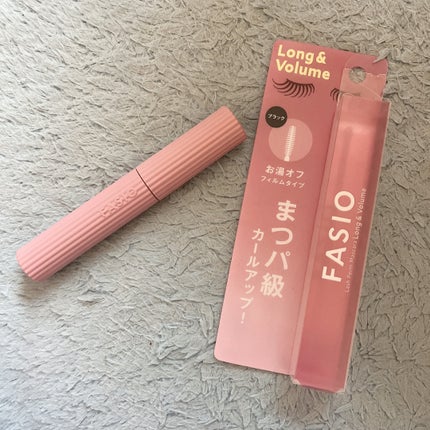 まつパ級 フィルム マスカラ (ロング&ボリューム)/FASIO/マスカラを使ったクチコミ(1枚目)
